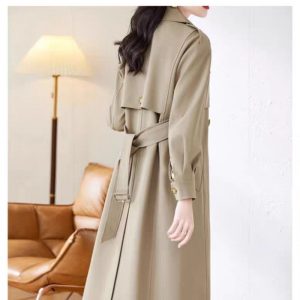 New Autumn Mid-Length Trench Coat For Women