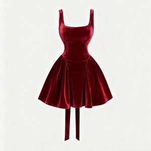 Elegant, Aristocratic Butterfly-print Slip Dress