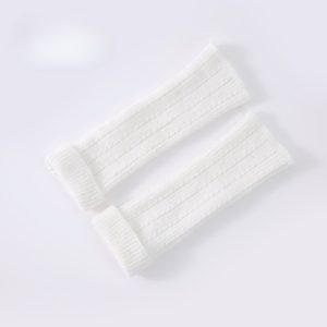 Knitted Fingerless Wool-blend Thermal Knit Gloves