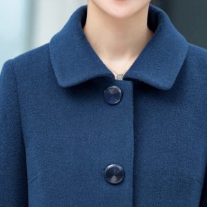 Women's Wool Coat Mid-length Thick Overcoat