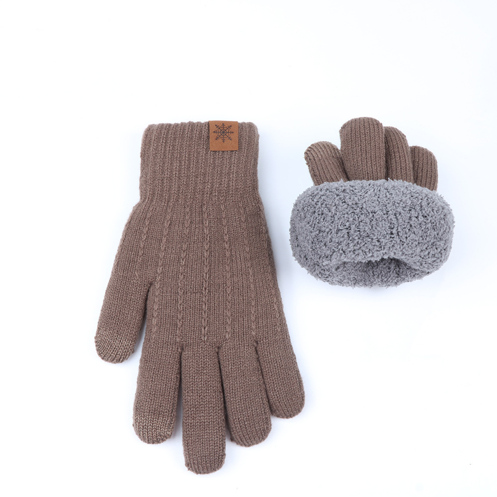 Gloves Outdoor Riding Wind-proof And Cold Protection Fleece-lined Thickened - Image 7