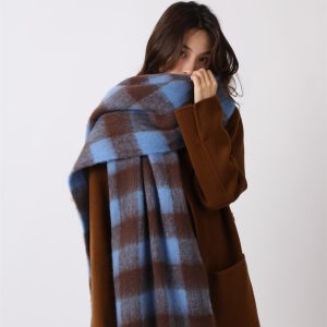 Womens Winter Scarf For WarmthPremium Faux Cashmere With A Luxurious Feel