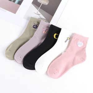 Womens Cotton Socks Short Style