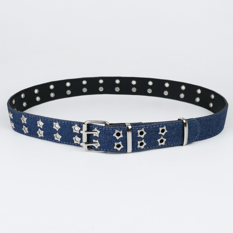 Casual Edgy And Stylish Jeans With A Sassy Belt For Women - Image 9