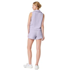 Stylish Casual Two-piece Set In Solid Color With An Air-layer Design