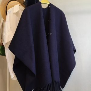 Womens Premium Cashmere Shawl In Solid Color For Extra Warmth