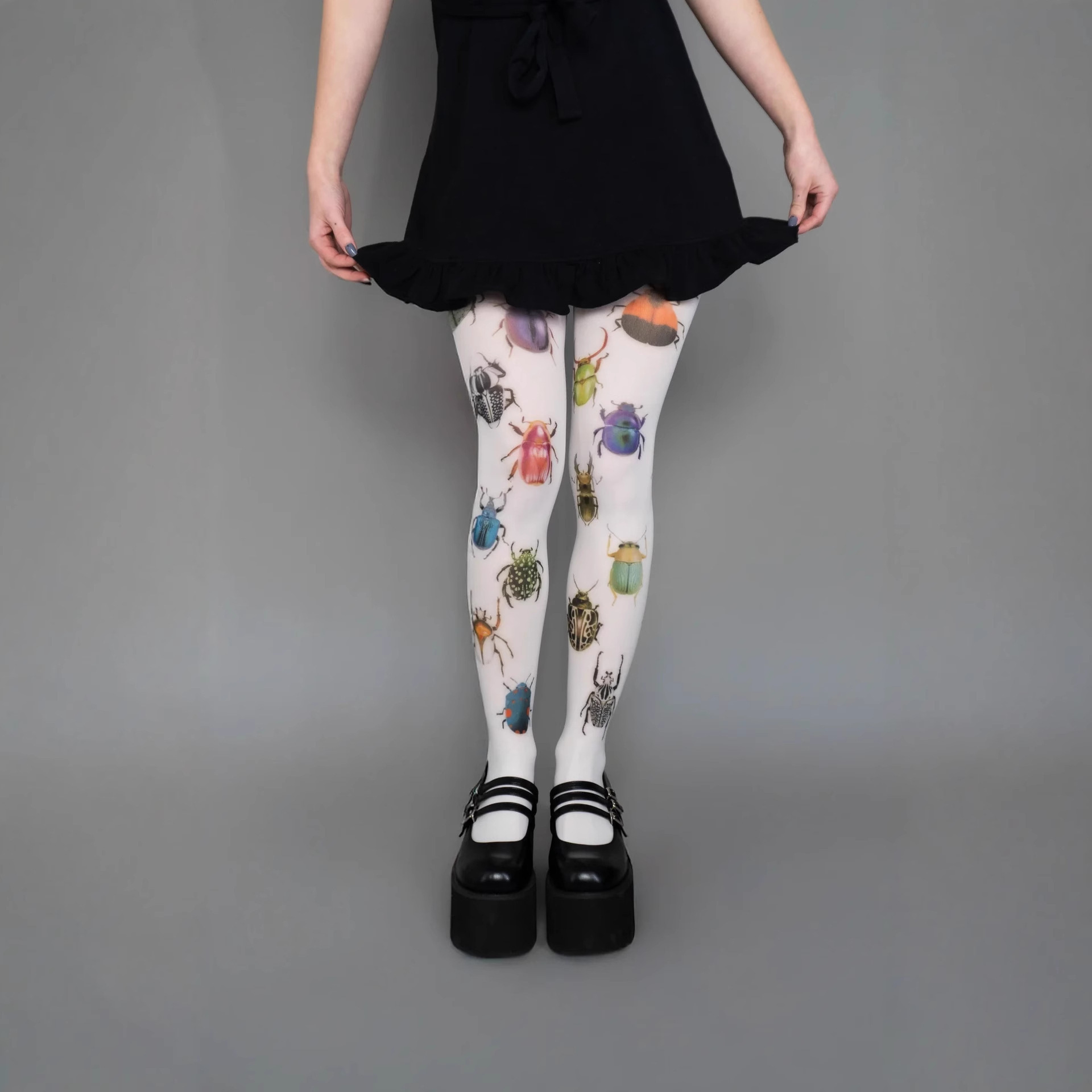 Unique Print Womens Sweet & Edgy All-Season Socks