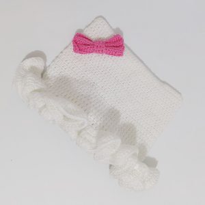 Fashionable Colorful Ruffled Knit Hat