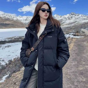 New Extra-thick Premium-feel Cotton Coat Thats Loose-fitting And Super Warm