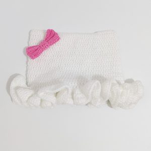 Fashionable Colorful Ruffled Knit Hat