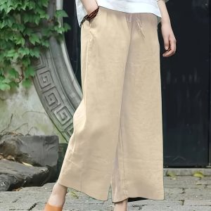Casual Wide-leg Trousers From Europe And The US