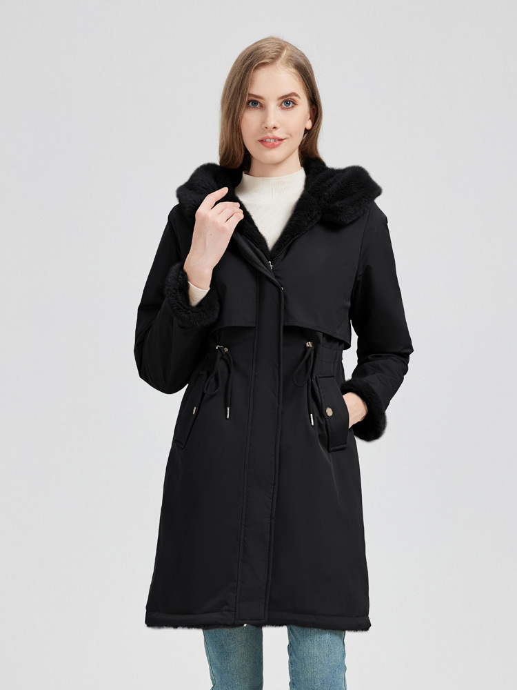 Mid-length Cotton Coat That Can Be Worn On Either Side For Extra Warmth - Image 8