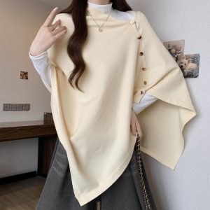 Versatile Relaxed-fit Coat For Women