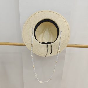 Stylish Flat-brim Sun Hat For Summer Outings And The Beach