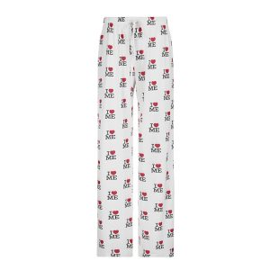 Loose-fitting Casual Pants With Printed Letters