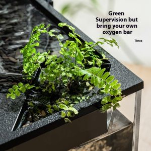 Acrylic Filter Circularly Heating Lighting Integrated Lazy Aquarium