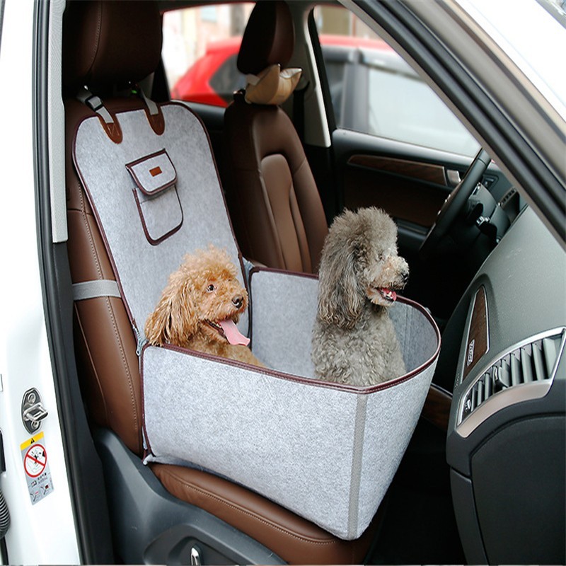 Retro Dual-purpose Pet Car Mat Front Seat Cushion - Image 8