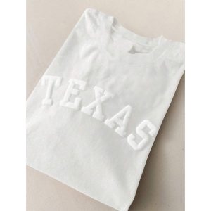 Loose-fitting Short-sleeve T-shirt In Pure Cotton