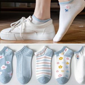 Preppy-style Thin Cute Womens Socks