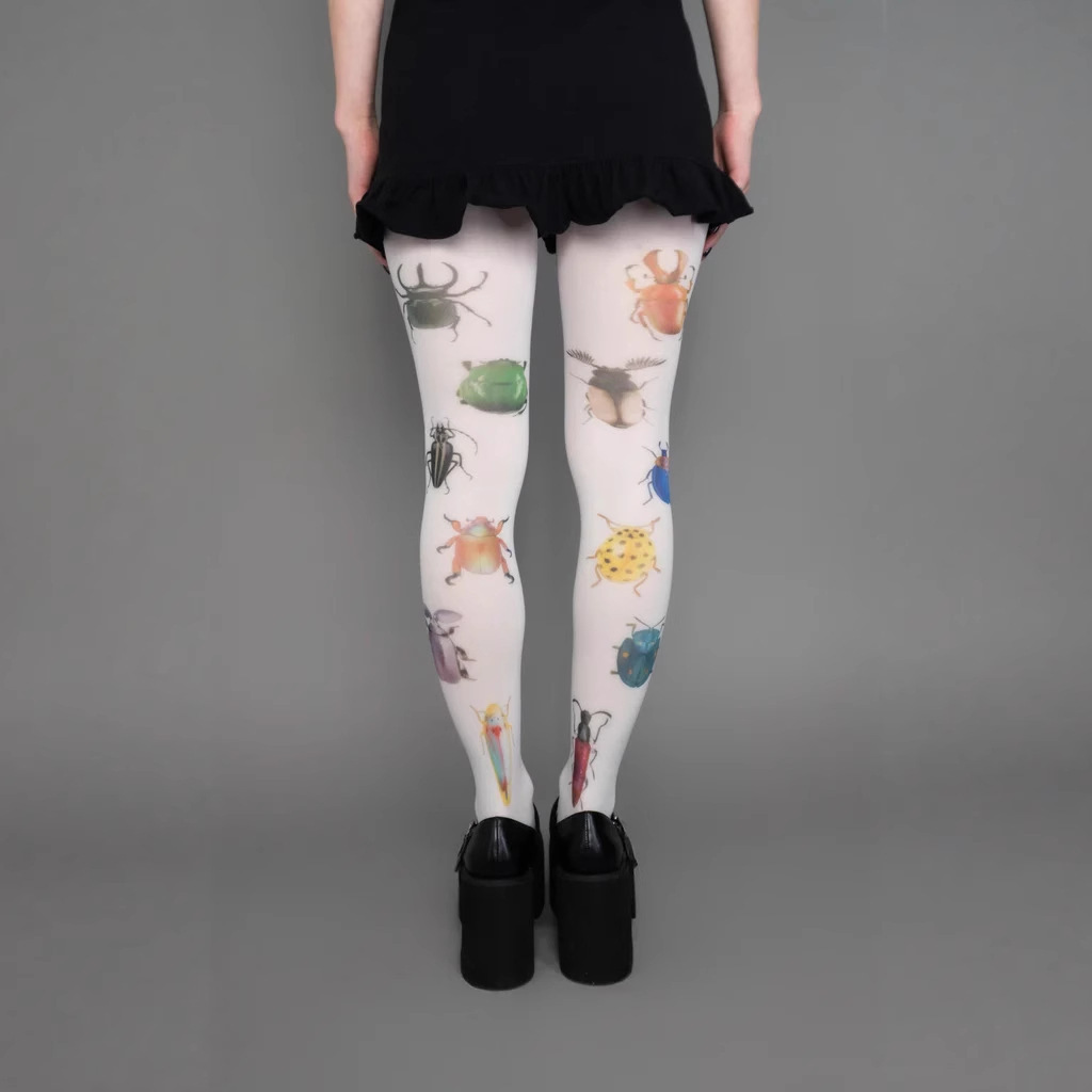 Unique Print Womens Sweet & Edgy All-Season Socks - Image 3