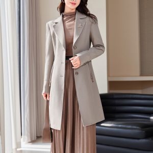 Women's Stylish And Elegant Trench Coat