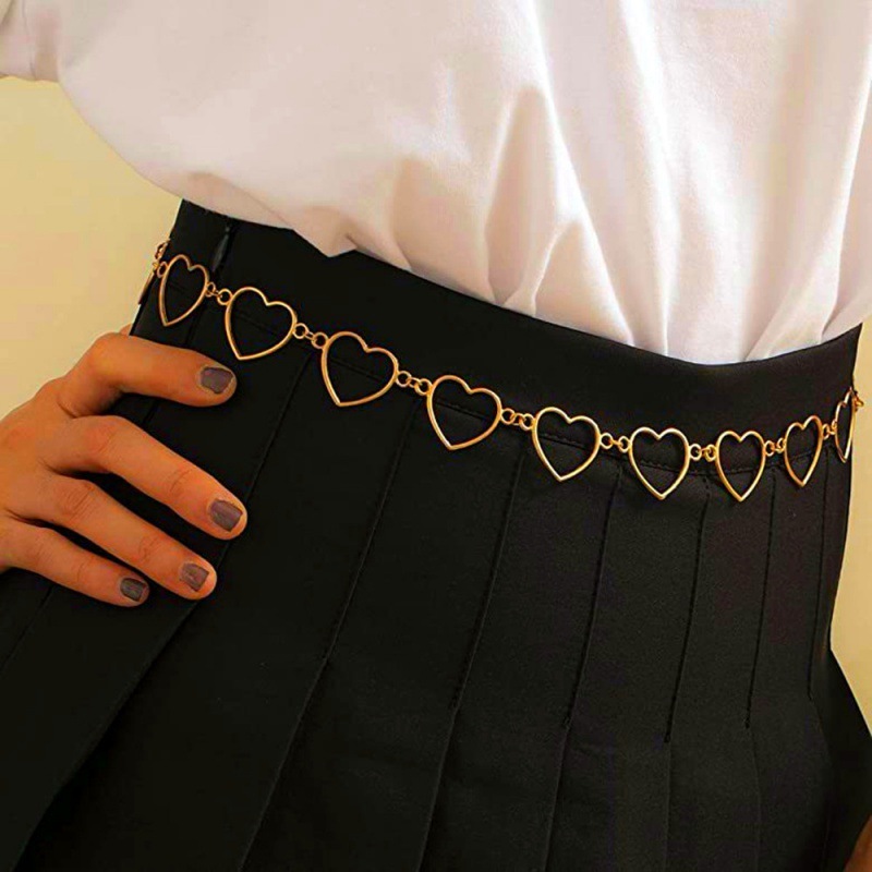 Retro Metal Hollow Waist Chain For Women, Versatile And Stylish - Image 10
