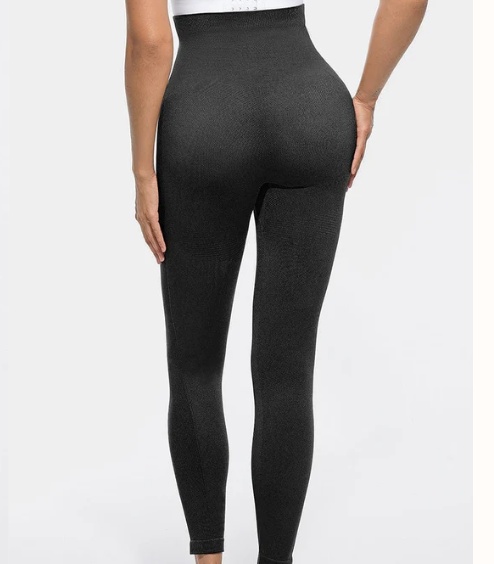 High-waisted Slim-fit Non Slip Shaping Tights - الصورة 4