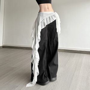 New Womens Fashion Ruffled Waist Cincherversatile And Figure-flattering