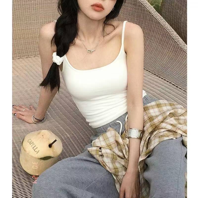 Comic-style Outerwear Camisole With Built-in Chest Pads - الصورة 7