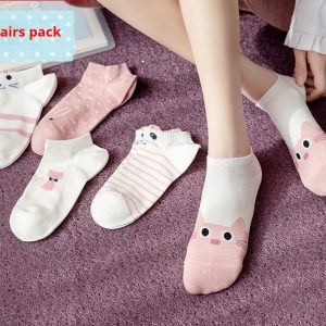 Preppy-style Thin Cute Womens Socks