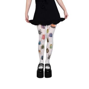 Unique Print Womens Sweet & Edgy All-Season Socks