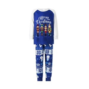 Parent-Child Outfit Home Decoration Fall Wear Long Sleeves Christmas Sleeping Homewear Suit