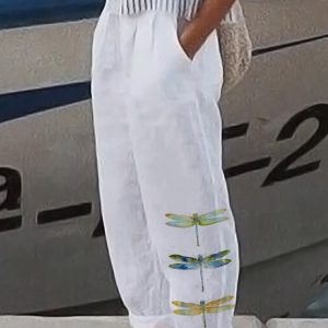 Women's Beach-style Casual Vacation Pants