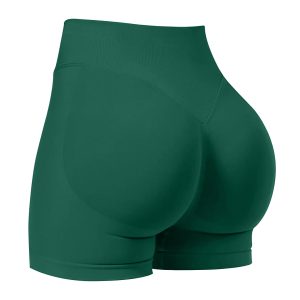 Seamless Three-panel Outerwear Sports Shorts For A Peachy Butt