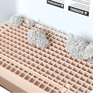 Cat toilet pet toilet semi-enclosed litter box