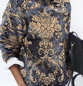 Autumn And Winter Printed Pullover Sweatshirts