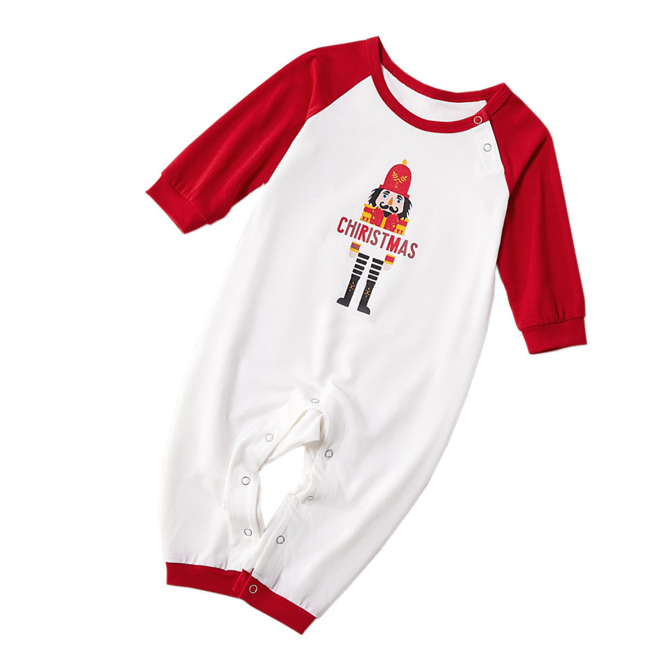 European And American Christmas Parent-child Pajamas Suit - الصورة 5