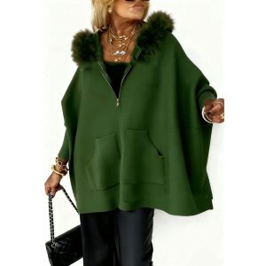 Fashionable Comfortable Casual Loose Hooded Jacket