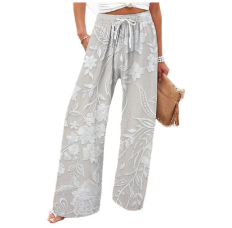 Womens Printed High-Waisted Casual Yoga Pants - Image 5