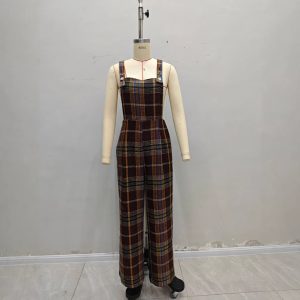 High-waisted Loose-fitting Wide-leg Pants
