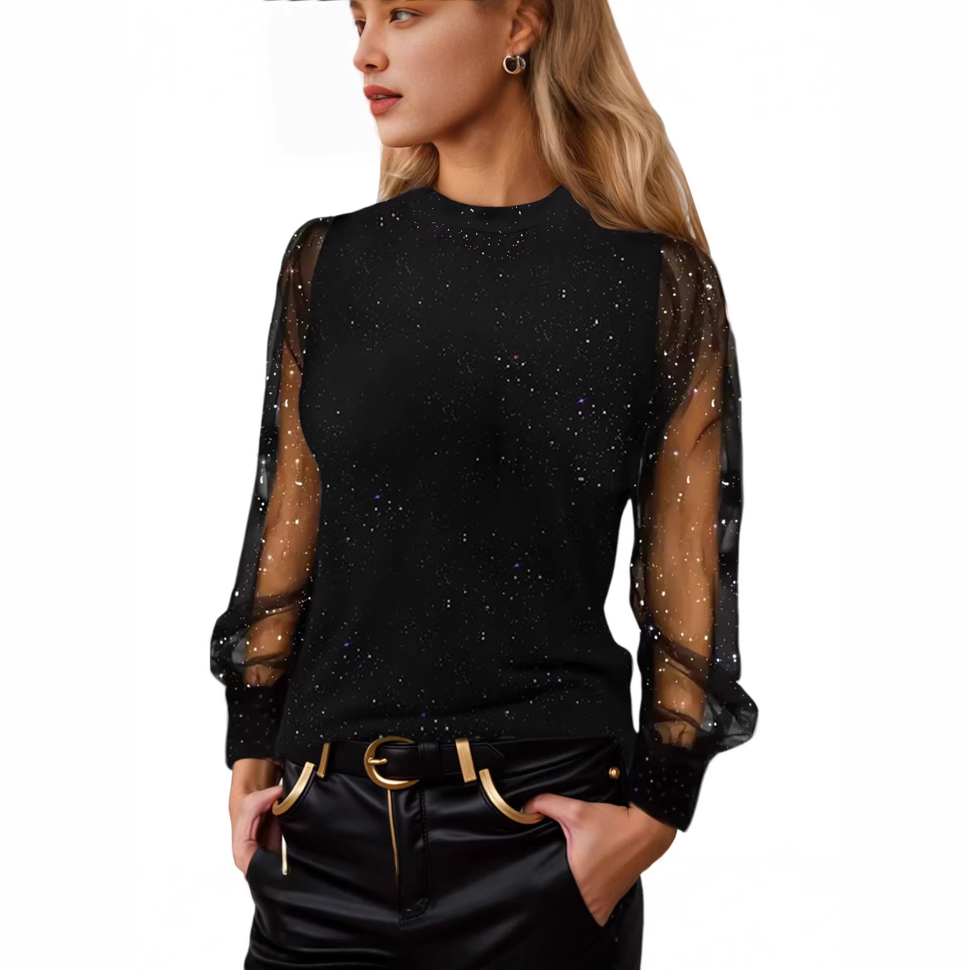 Relaxed Fit Crew Neck Casual T-shirt - الصورة 5