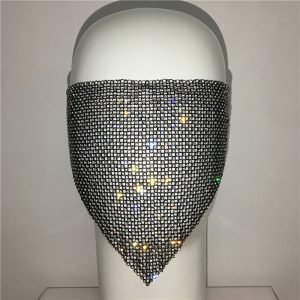 Personality Trend Accessories Rhinestone Mask