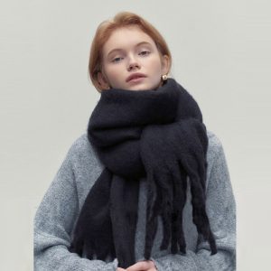Soft Cozy And Laid-back Long Neck Warmer That Adds Instant Ambiance