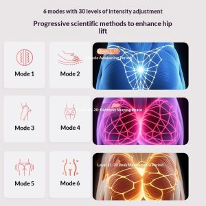 Smart Wearable Fitness Leggings With EMS Hip-enhancing Pulses For Yoga