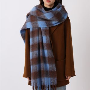 Womens Winter Scarf For WarmthPremium Faux Cashmere With A Luxurious Feel