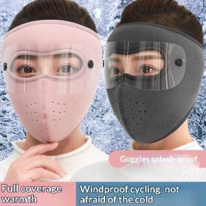 Women's Thickened Dust-Proof Neck-and-Ear-Protecting Winter Cycling Mask