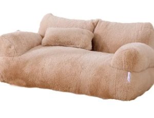 Warm Universal Rabbit Plush Pet Sofa Nest