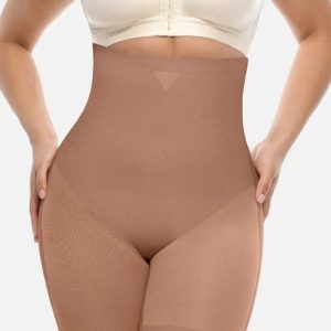 High-waisted Butt-lifting Mid Thigh Shaping Shorts