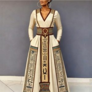 Stylish And Elegant Maxi Dress With A Flared Hem For Women