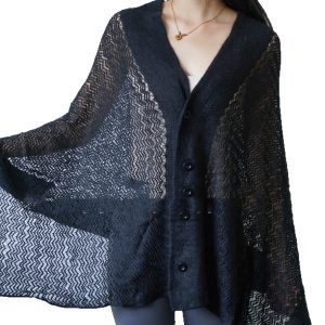 European And American Fashion Bloggers Hollow-out Cardigan Shawl Jacket